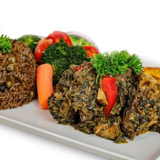 Med. Mais/Grits Spinach